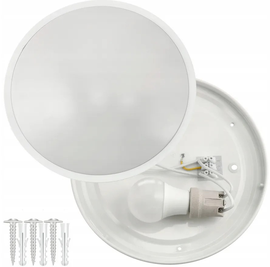 ECOLIGHT LED stropné svietidlo 2x E27 + 2x žiarovka Philips E27 10W 1055lm