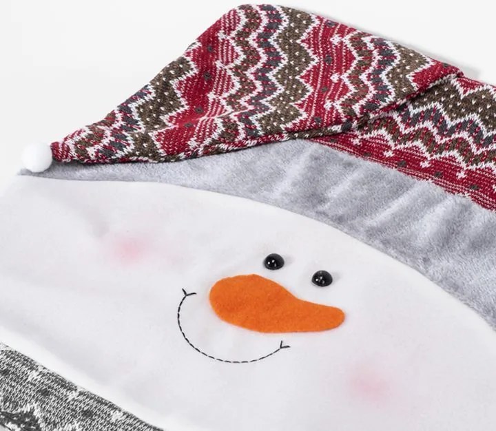 Tutumi Tutumi, poťah na stoličku s vianočným motívom 6ks YX22021, viacfarebné, CHR-00693
