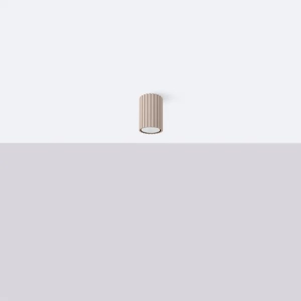 Brilagi - Bodové svietidlo CRESTO 1xGU10/10W/230V 10 cm taupe