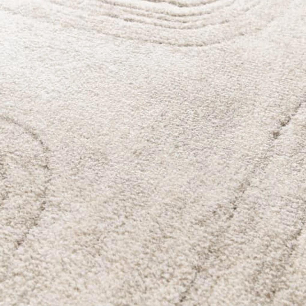 DY Béžový koberec s geometrickým vzorom Serenity 01 Rozmer: 160x230 cm