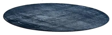 Okrúhly koberec ROBIN, Ø 2000 mm, tmavomodrý