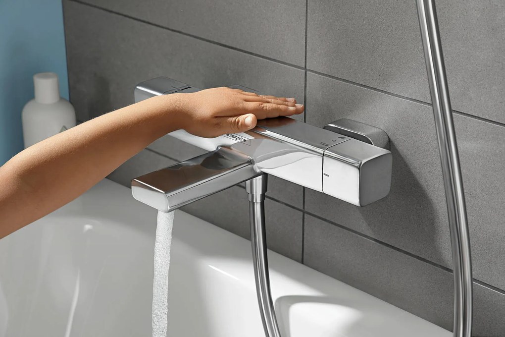 Hansgrohe Ecostat E, termostatická vaňová batéria, chrómová, HAN-15774000