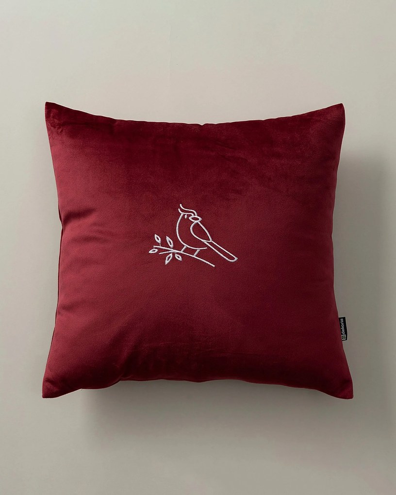 Obliečka na vankúš Bird on Branch 43x43 cm