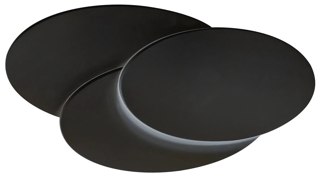 LED nástenné svietidlo Clover oval biele