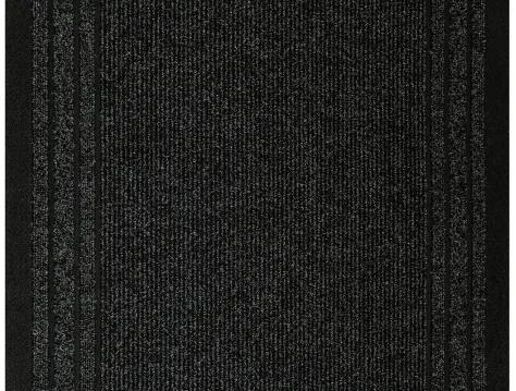 Koberce Breno Behúň REKORD 866, šíře role 120 cm, čierna, viacfarebná