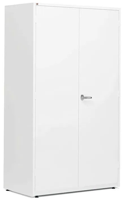 Kovová skriňa na náradie SUPPLY, 1900x1020x635 mm, biela