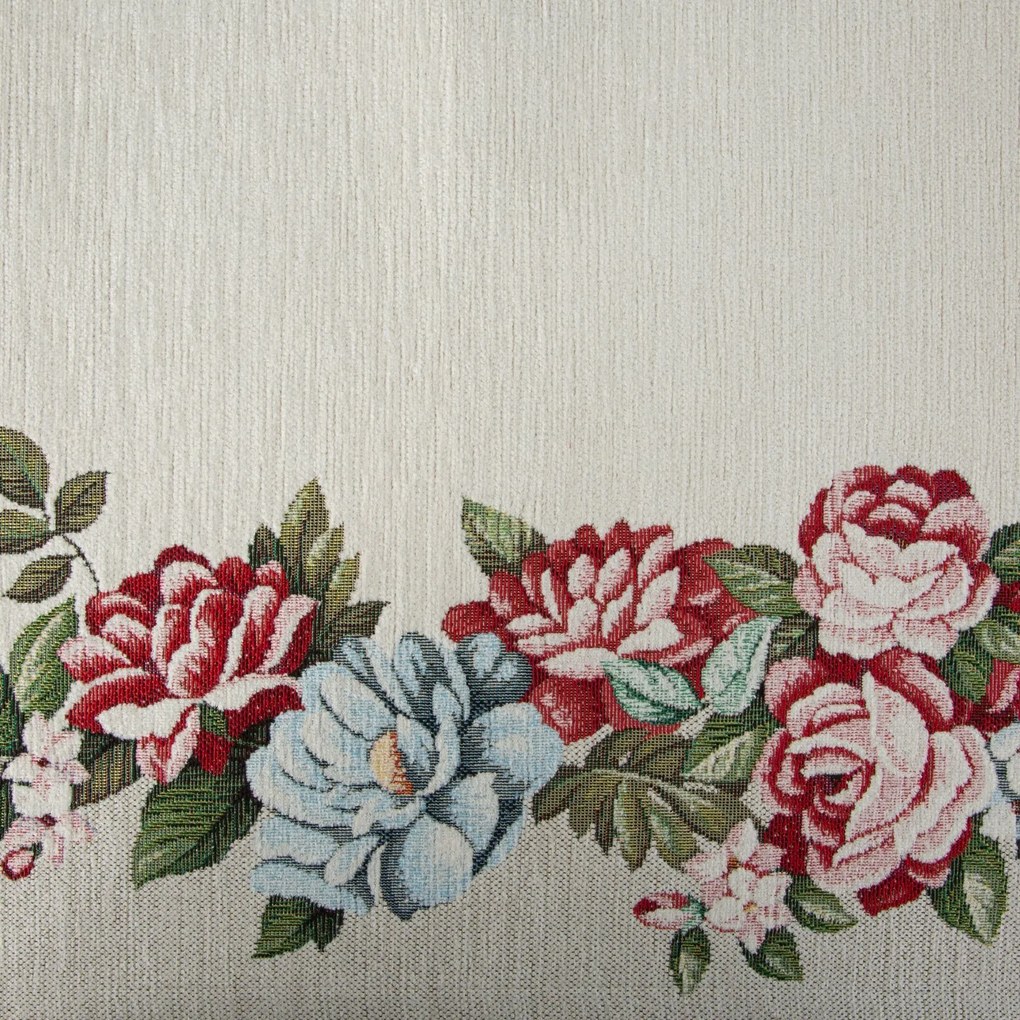 EUROFIRANY GOBELÍNOVÝ BEHÚŇ NA STÔL NATUR 40X100 CM KVETY