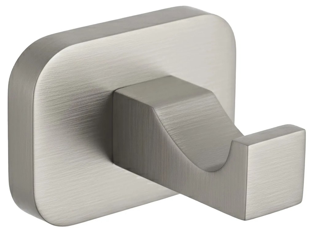 Rea Nico, kúpeľňový 1-háčik na uterák, brúsená oceľ, REA-88038