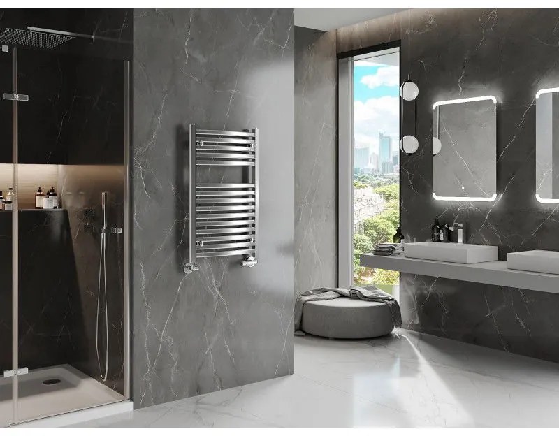 Mexen Helios, vykurovacie teleso 800x500 mm, 303 W, chrómová, W103-0800-500-00-01