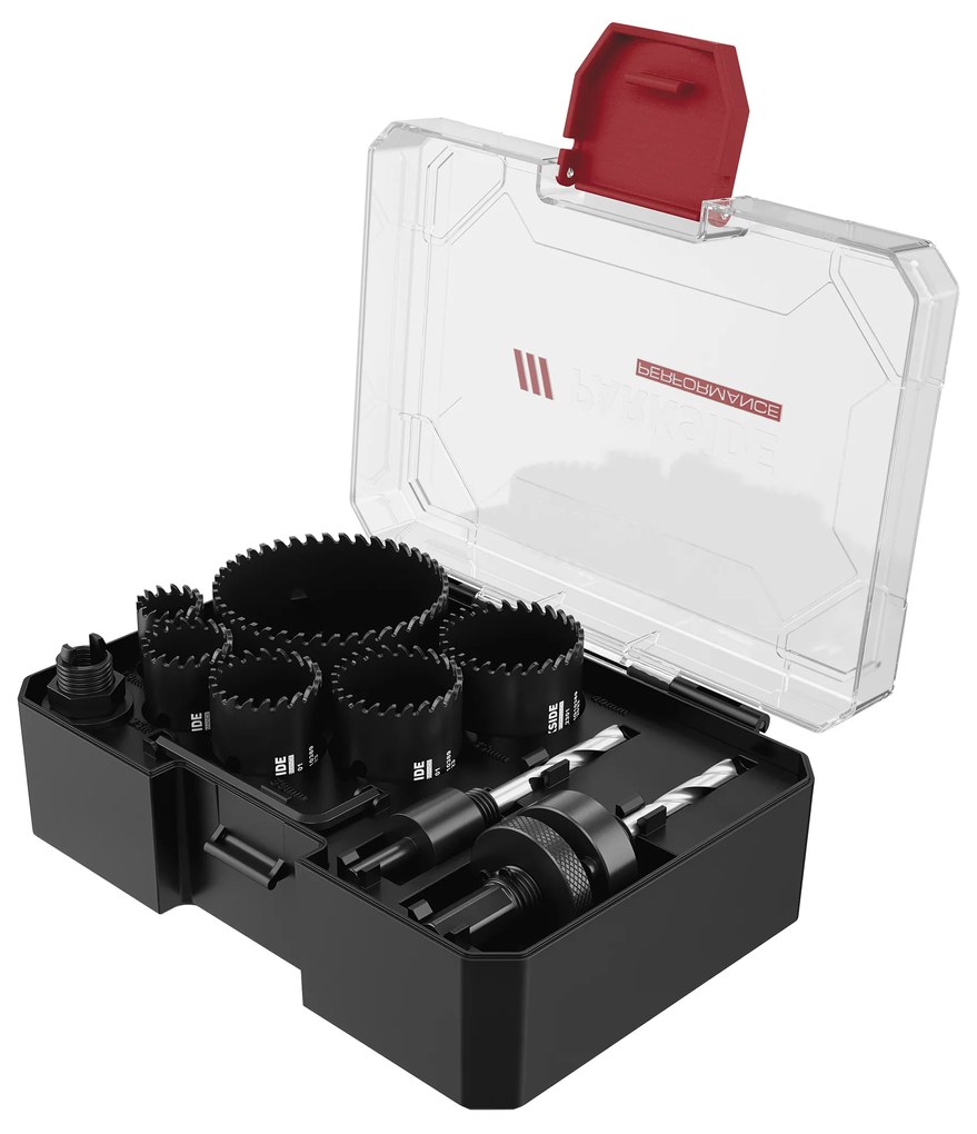 Parkside Performance® Súprava bimetalových dierovacích píl Plsp 1 A1, 10-dielna (100368586)