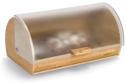 Zeller Present Chlebník veľký, bambusový s transparentným odklápacím vekom