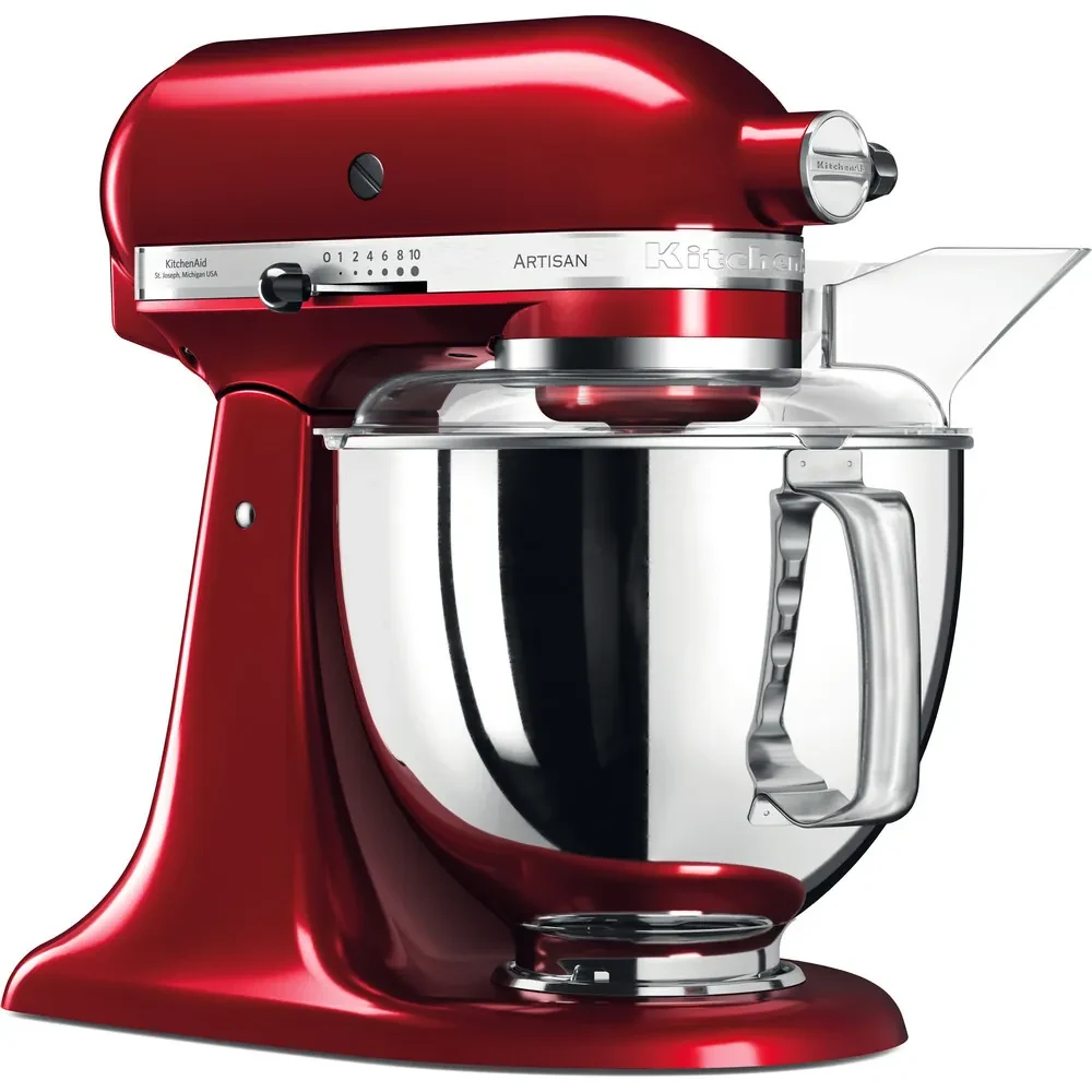 Kuchynský robot KitchenAid Artisan 4,8 l, metalická červená, 5KSM175PSECA