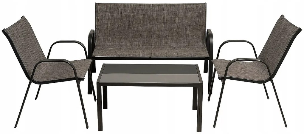 JAKS Záhradný set šedý ZMO S 1