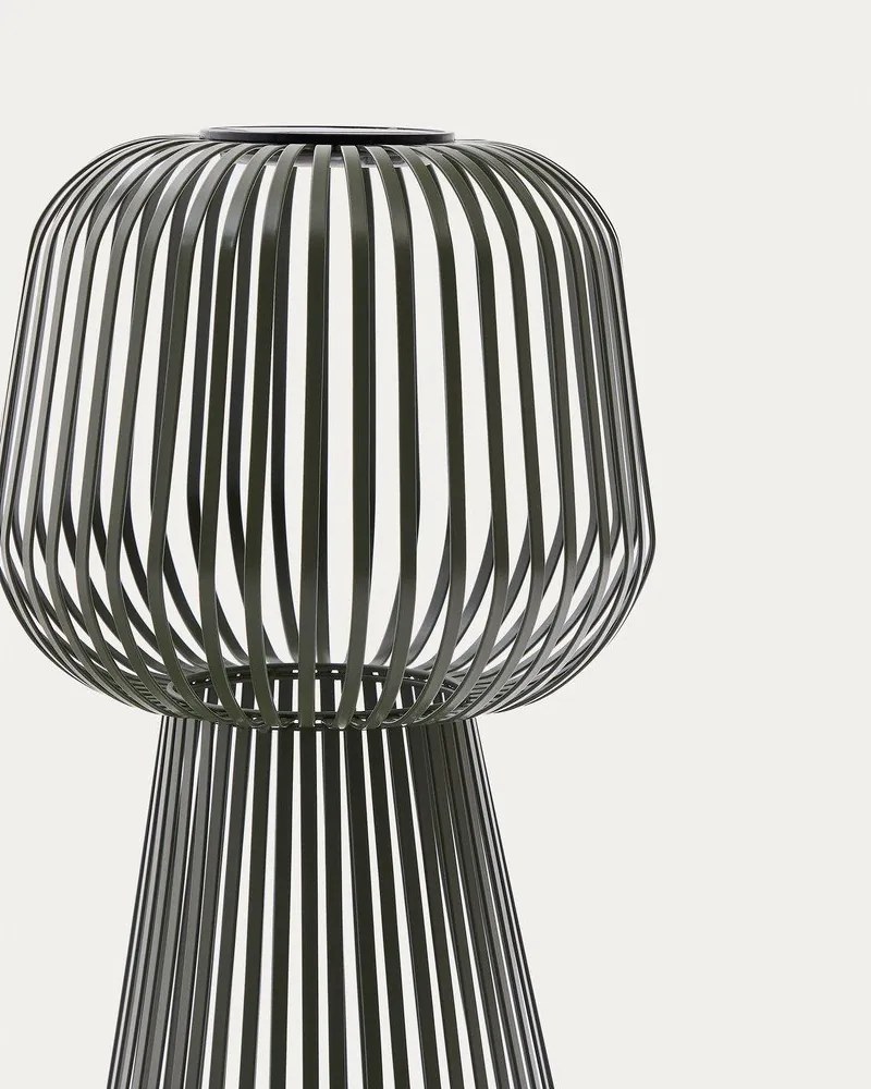 LED stolové vonkajšie svietidlo so stmievačom so solárnym panelom (výška 70 cm) Reiba – Kave Home