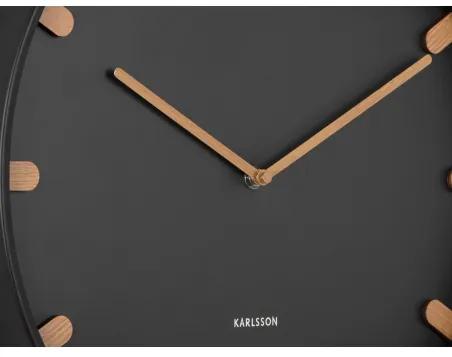 KARLSSON GRACE nástenné hodiny Biela