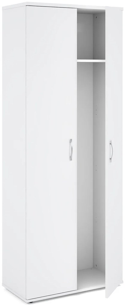 Vysoká šatníková skriňa Impress 74 x 37 x 190 cm, biela