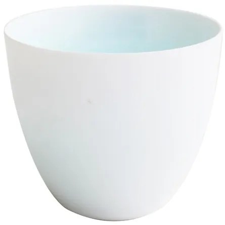 Svietnik NEON P: 7,2 V: 6,4 cm tyrkysovo biely, Asa Selection, keramika, P: 7,2 cm V: 6,4 cm, tyrkysová, biela