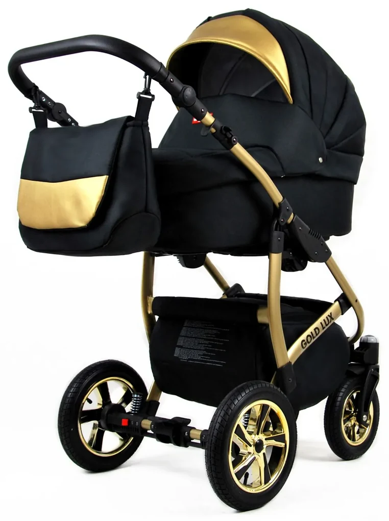 Kombinovaný kočík Raf-pol Gold lux - Sand pearl (3-kombinácia)