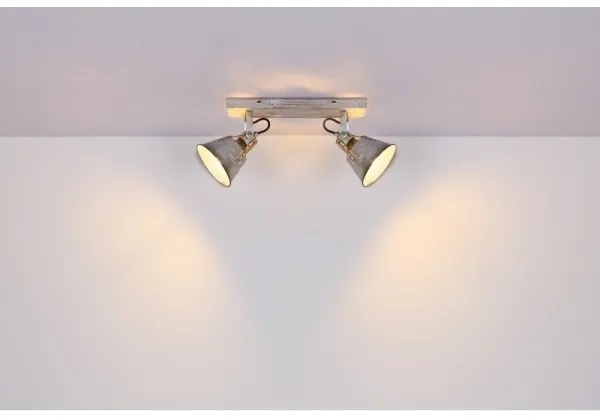 Globo 15366Z-2 - Bodové svietidlo GÜNTHER 2xE27/60W/230V