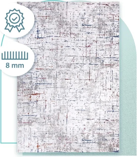 Koberec Agnella Simp Tomu sivý