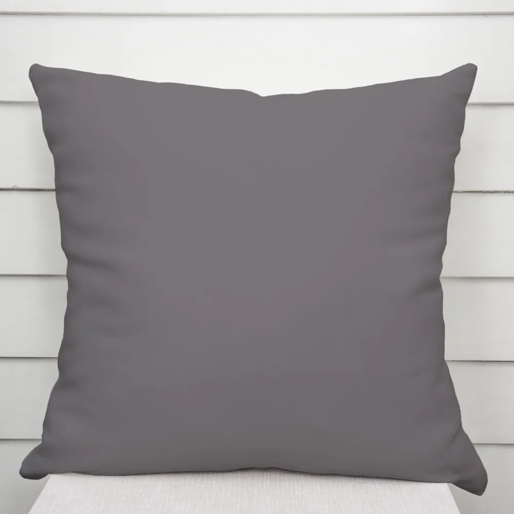 Biante Bavlnená obliečka na vankúš Moni MO-077 Sivá 70 x 90 cm