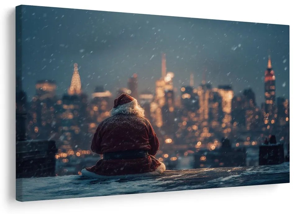 Obraz santa vo veľkomeste