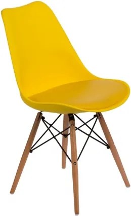 NORDIC WOOD stolička, Farba Žltá