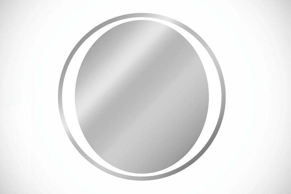 Comad Závesné zrkadlo s LED osvetlením Aurelia ⌀60 cm