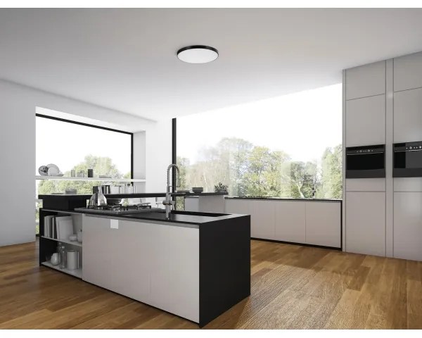 Kanlux 38610 - LED Stmievat. svietidlo PLAFON LED/20W/230V 3000-6500K Wi-Fi čierna
