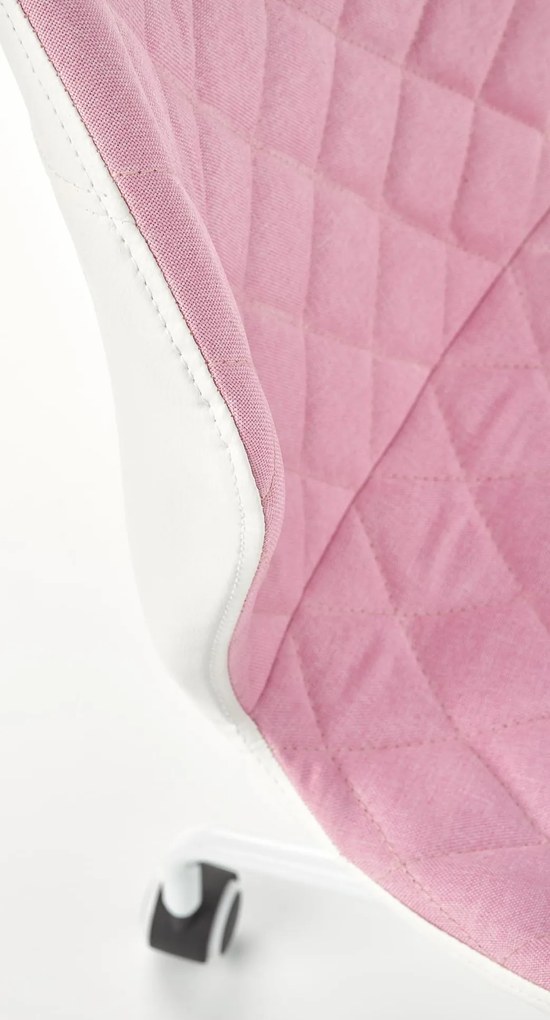 Detská otočná stolička MAGIC svetlo ružová