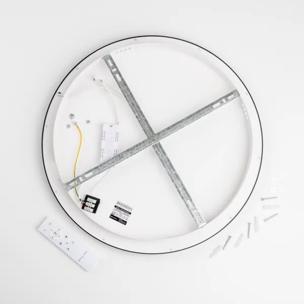 Brilagi -LED stmievateľné stropné svietidlo FALCON SLIM LED/42W/230V priemer 50 cm čierna+DO