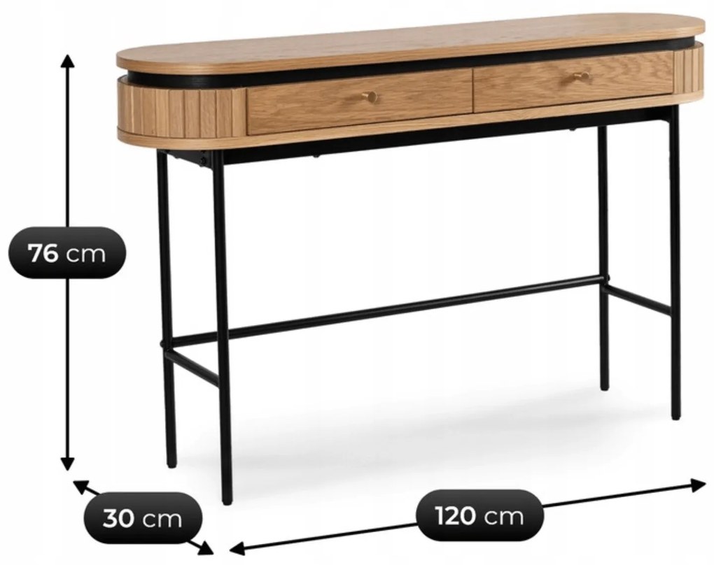 PROXIMA.store - Elegantný kozmetický stolík Beck