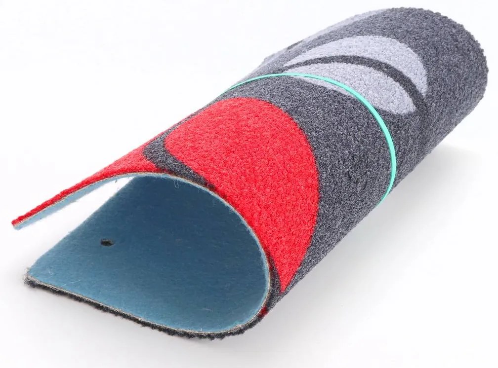 Koberec metráž Expo New 97, na mieru, šíře 4m,5m, šedá, filc, obývacia izba, Associated Weavers