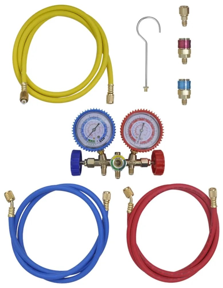 Jednoúrovňové vákuové čerpadlo s 2-cestným potrubným meradlom
