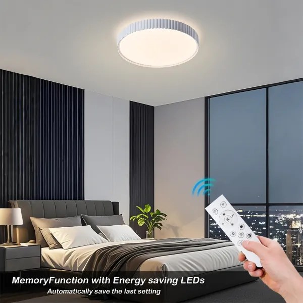 Brilagi - stmievateľné LED stropné svietidlo CORVO LED/54W/230V 3000-6000K biela priemer 40 cm +DO