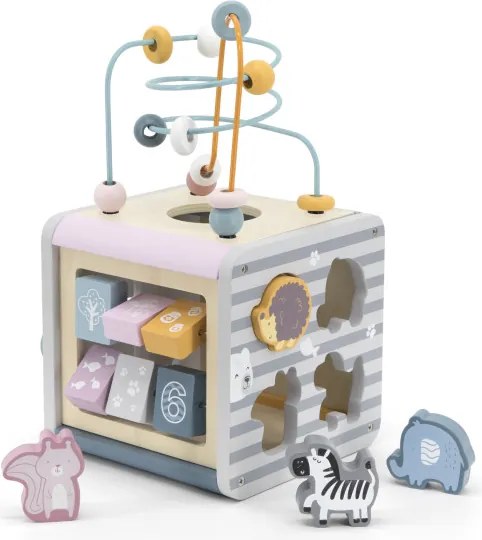 Edukačná kocka Viga 44030 PolarB s priestorovým bludiskom