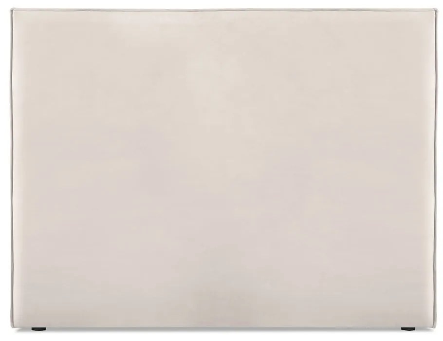 Krémovobiele čelo postele 140x120 cm Natalia – Milo Casa