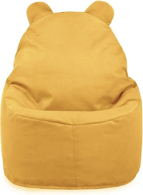 Detské kreslo Sako TEDDY – mäkké plyšové kreslo pre najmenších Farba: Mätový