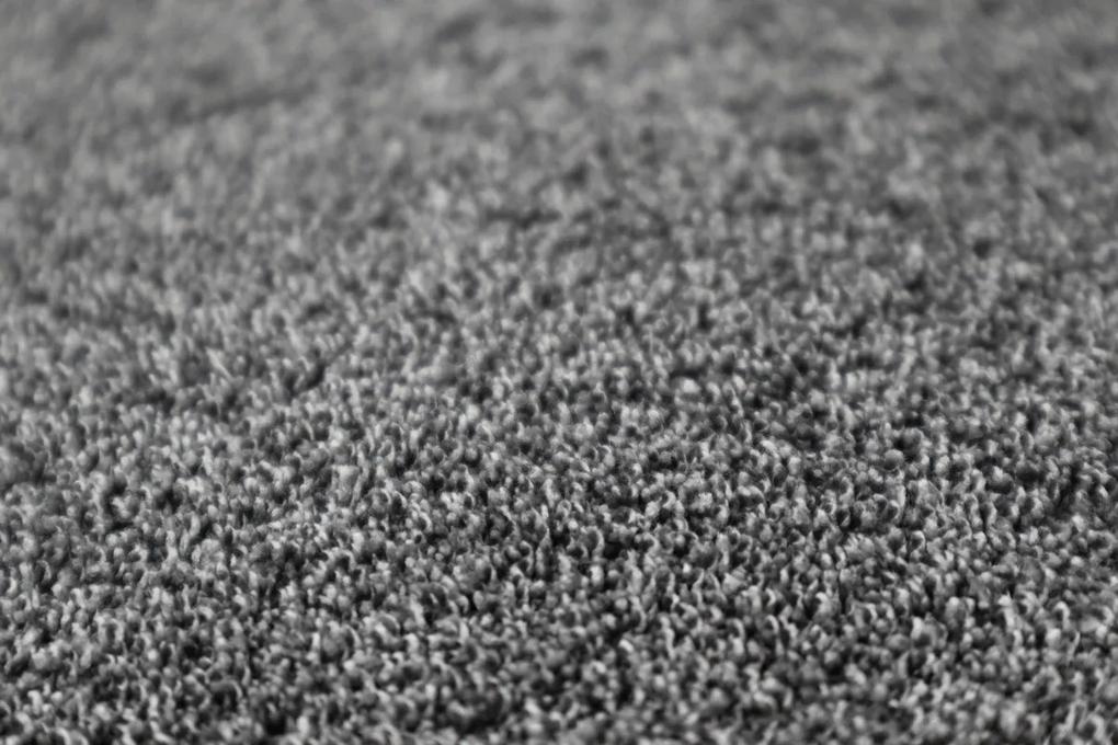 Spoltex koberce Liberec Metrážny koberec Elizabet 176 sivá - Bez obšitia cm