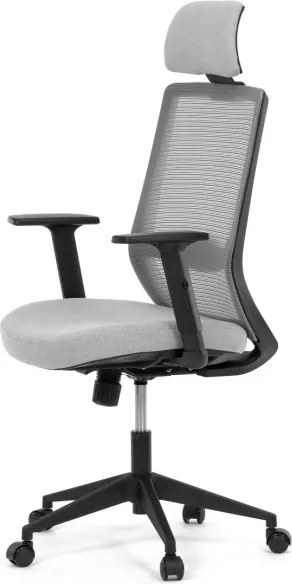 Kancelárska stolička sivá KA-V3329 GREY