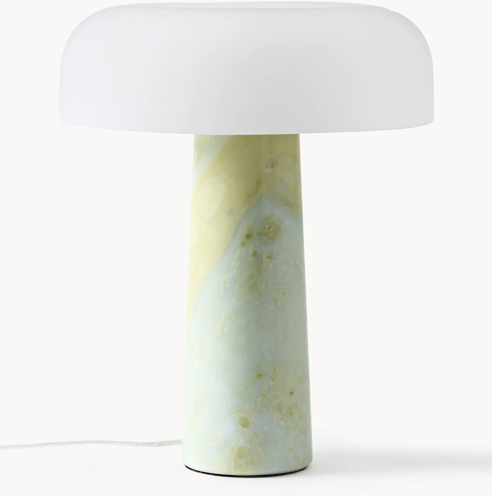 Stolová lampa's mramorovým podstavcom Carla