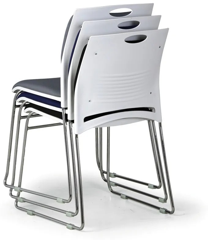 Konferenčná stolička BODA, sivá