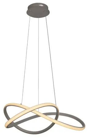 Stmievateľný LED luster na lane LED/85W/230V 3000-6500K + diaľkové ovládanie