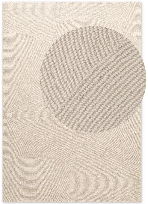 Koberec Hanse Home Calmio naturálny / biely