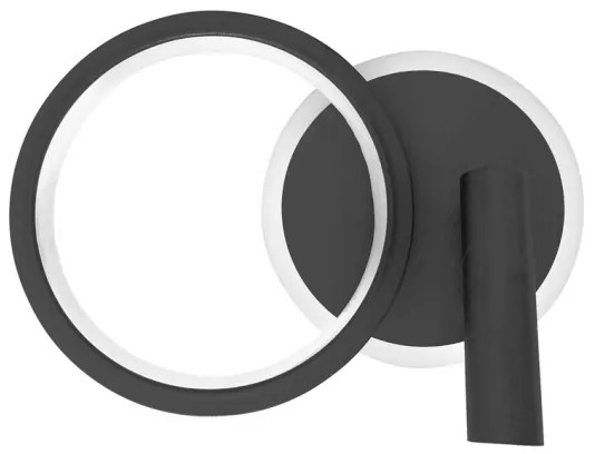 LED nástenné bodové svietidlo MONET LED/16W/230V čierne