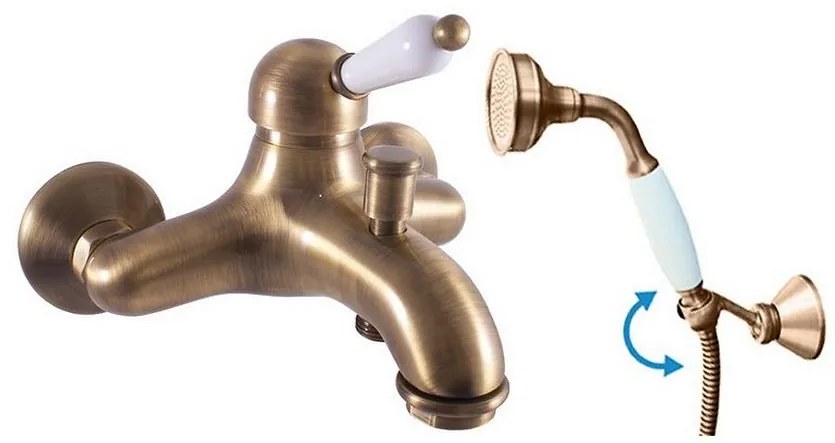 Batéria vaňová nástenná LABE L554.5/2SM