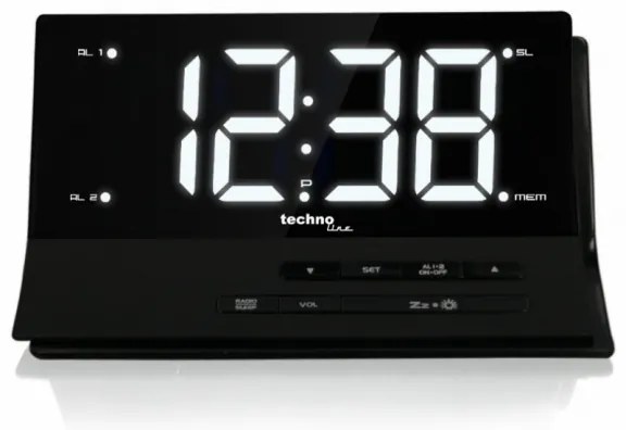 TechnoLine Digitálny budík s rádiovým prijímačom WT 482