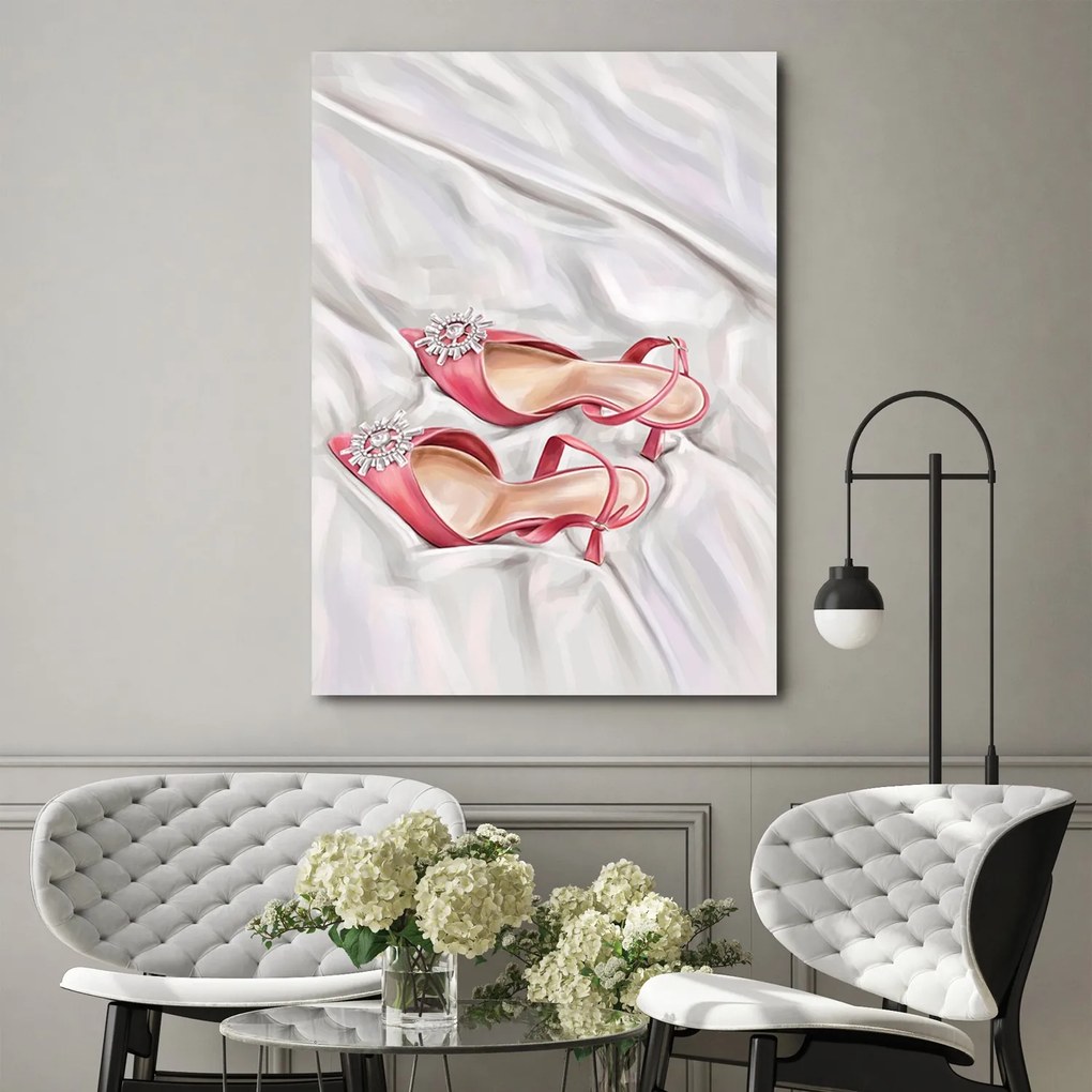 Gario Obraz na plátne Pár ružových topánok Rozmery: 40 x 60 cm