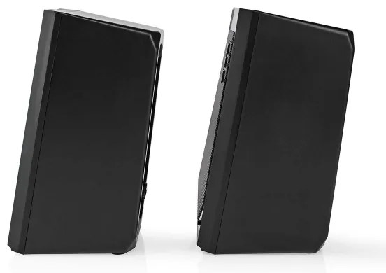 Nedis GSPR31020BK - SÚPRAVA 2x LED RGB Herný reprodukor 18W/5V