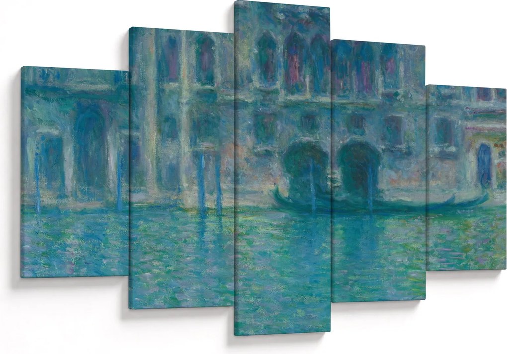 Obraz - Claude Monet, Palazzo da Mula, Venice, reprodukcia (150x105 cm)